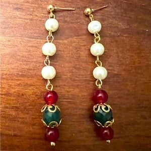 Christmas earrings